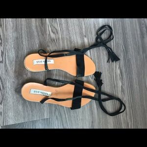 Steve Madden tie up sandals